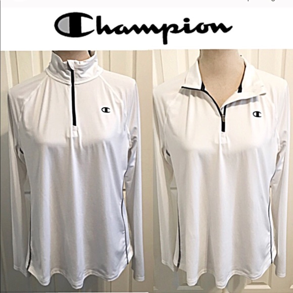 Champion Tops - Champion, Stay Dry, Long Sleeve Athletic Shirt